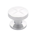 Schaub And Company - Knob, Polished Chrome, 1-3/8'' dia - Polished Chrome