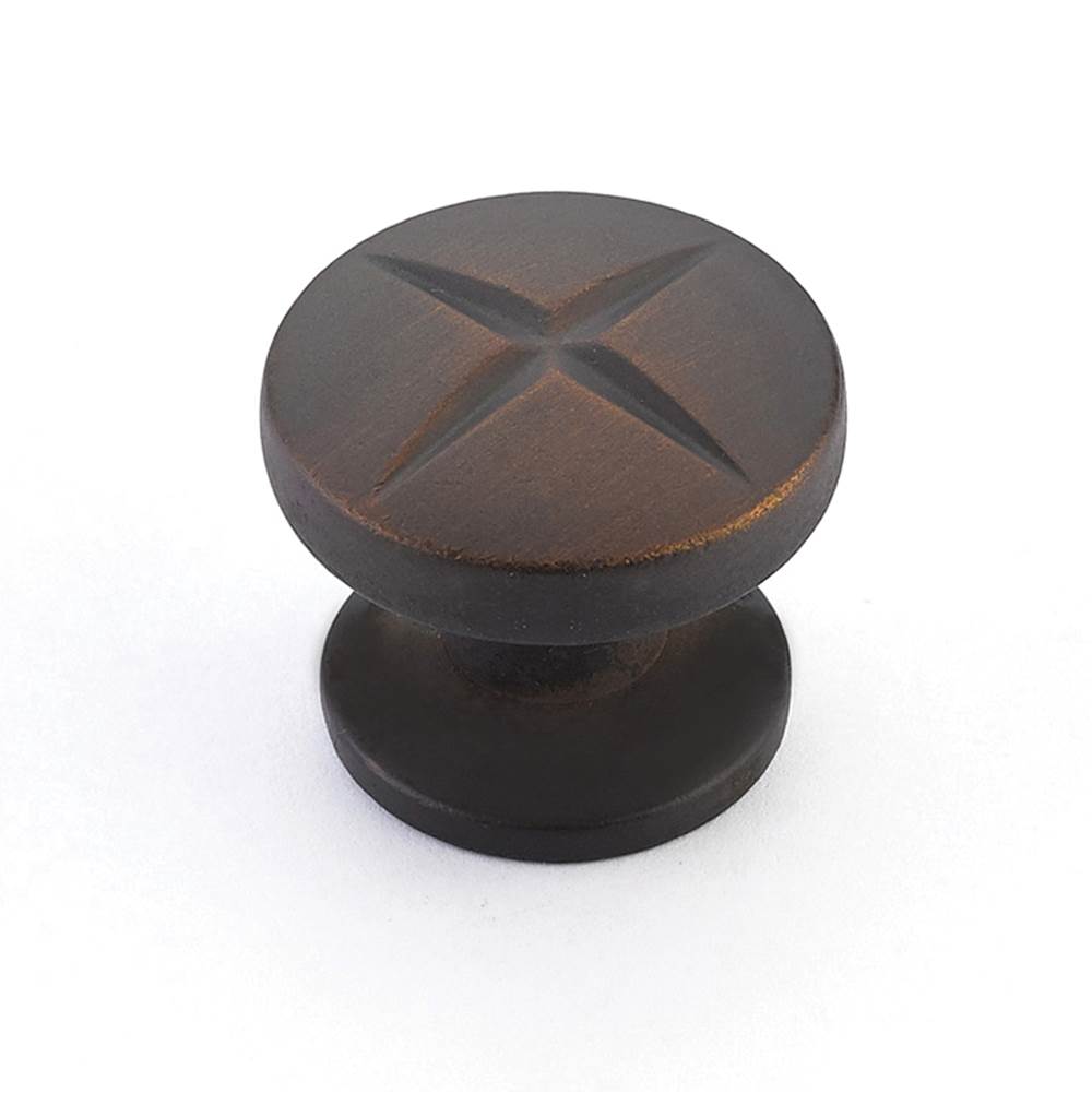 Schaub And Company - Knob, Ancient Bronze, 1-3/8'' dia - Ancient Bronze