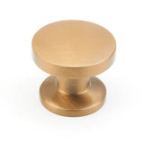 Schaub And Company - Knob, Brushed Bronze, 1 3/8'' dia - Brushed Bronze