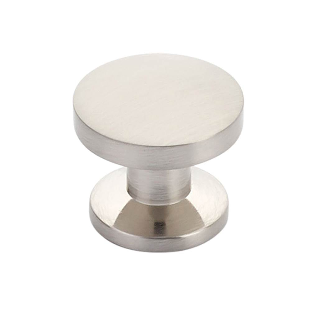 Schaub And Company - Knob, Brushed Nickel, 1-3/8'' dia - Brushed Nickel