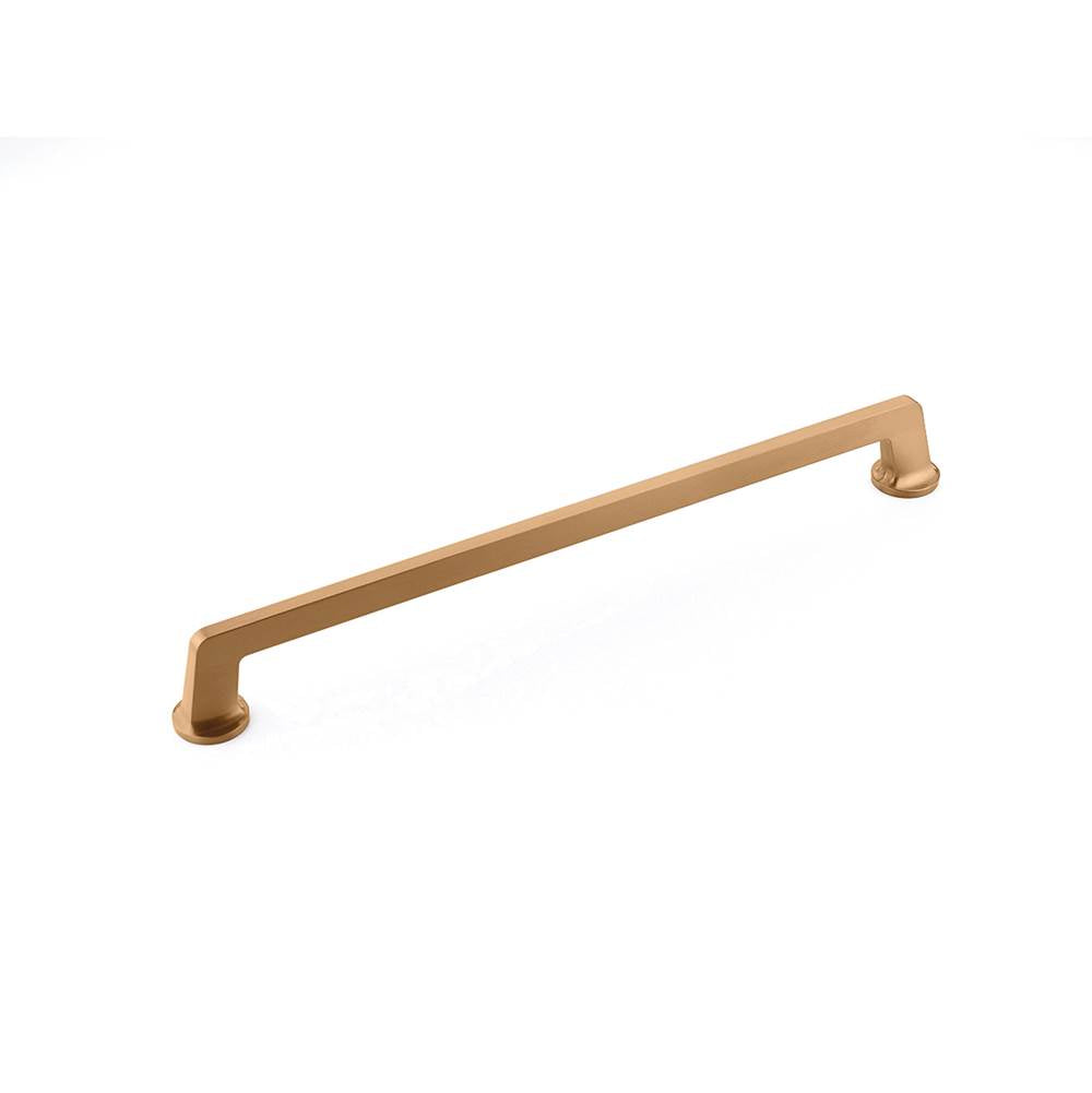 Schaub And Company - Appliance Pull, Brushed Bronze, 15'' cc - Brushed Bronze