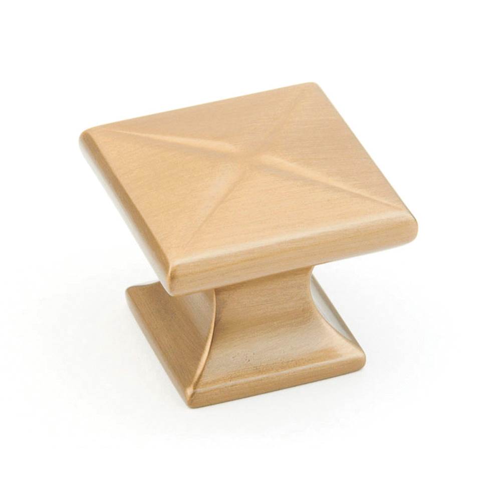 Schaub And Company - Knob, Brushed Bronze, 1-3/8'' dia - Brushed Bronze