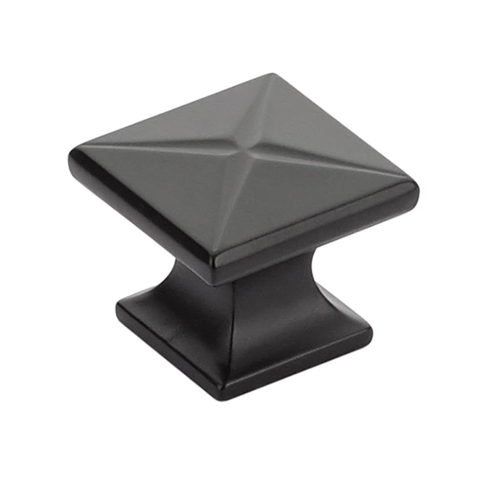 Schaub And Company - Knob, Matte Black, 1-3/8'' dia - Matte Black