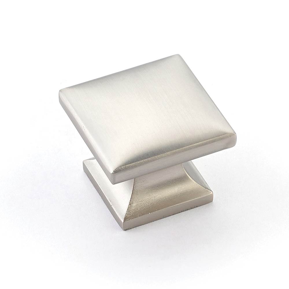 Schaub And Company - Knob, Satin Nickel, 1-3/8'' dia - Satin Nickel