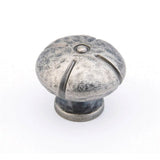 Schaub And Company - Knob Round, Vibra Nickel, 1-3/8'' dia - Vibra Nickel