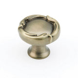 Schaub And Company - Knob, Round, Antique Nickel, 1-5/16'' dia - Antique Nickel