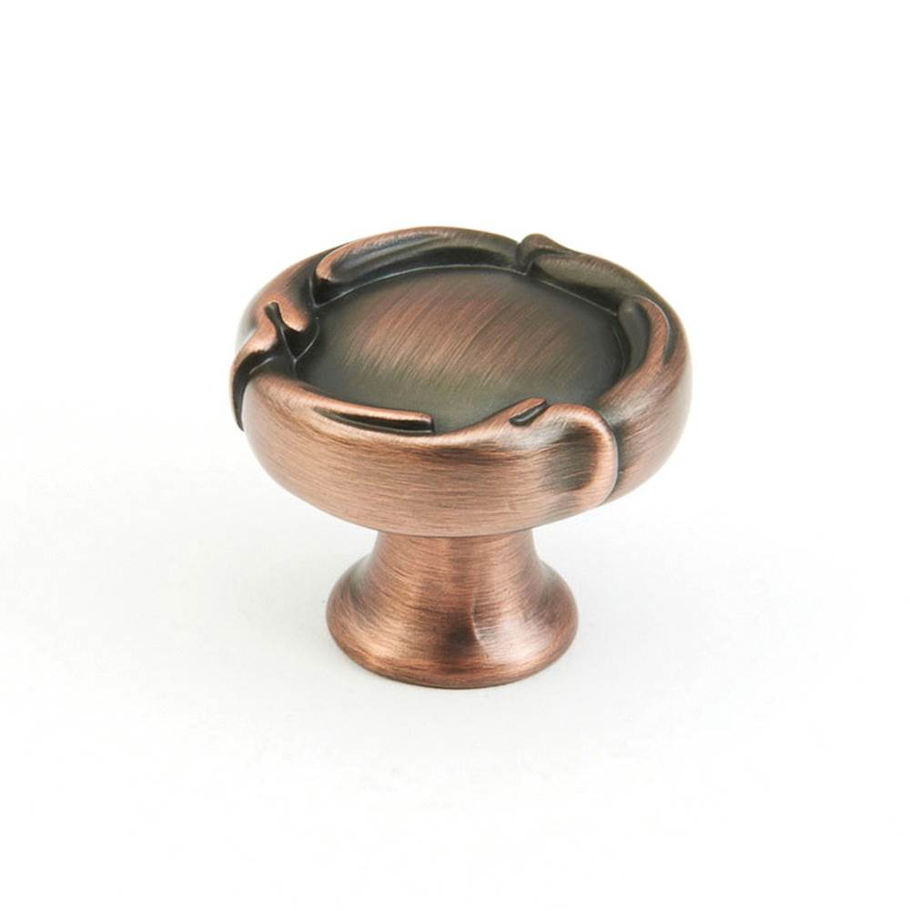 Schaub And Company - Knob, Round, Empire Bronze, 1-5/16'' dia - Empire Bronze