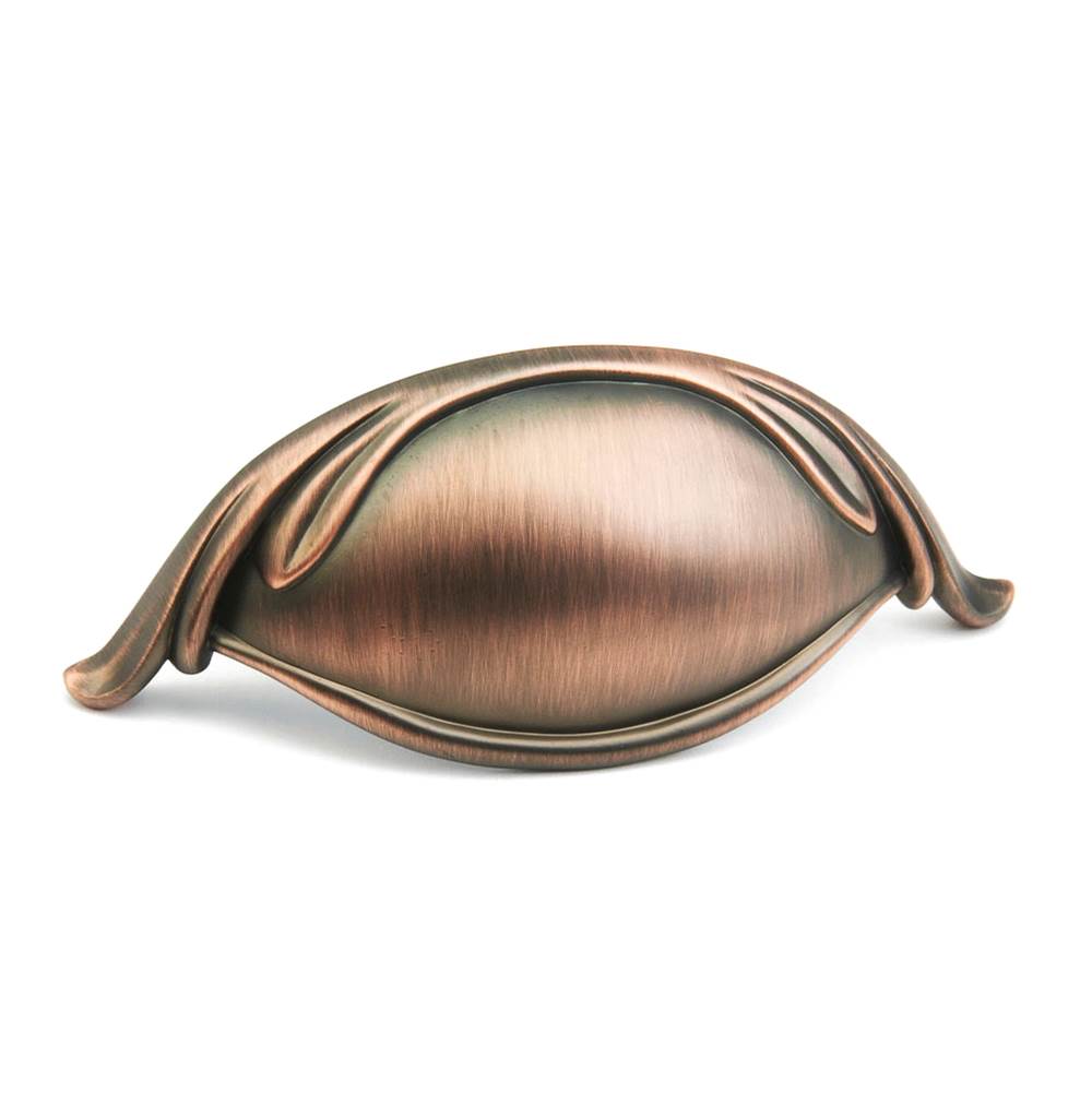 Schaub And Company - Cup Pull, Empire Bronze, 3'' cc - Empire Bronze