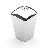 Schaub And Company - Knob, Polished Chrome w/crystal, 1/2'' dia - Polished Chrome