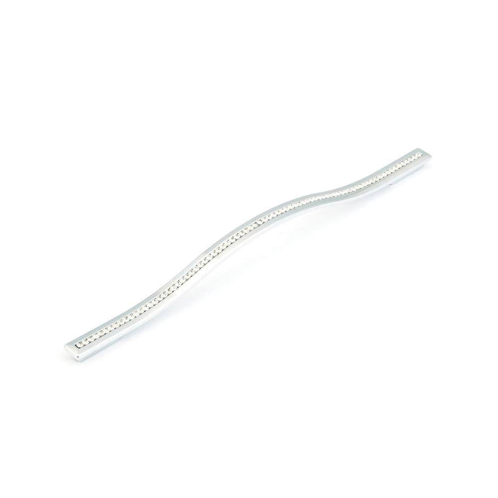 Schaub And Company - Pull, Polished Chrome w/crystals 288/320 mm cc - Polished Chrome