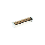 Schaub And Company - Positano, Pull, Satin Nickel, Smoke, 5-1/16'' Cc - Satin Nickel