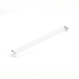 Schaub And Company - Positano, Pull, Polished Chrome, Clear, 12-5/8'' Cc - Polished Chrome