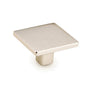 Schaub And Company - Knob, Square, Satin Nickel 1-3/8'' dia - Satin Nickel