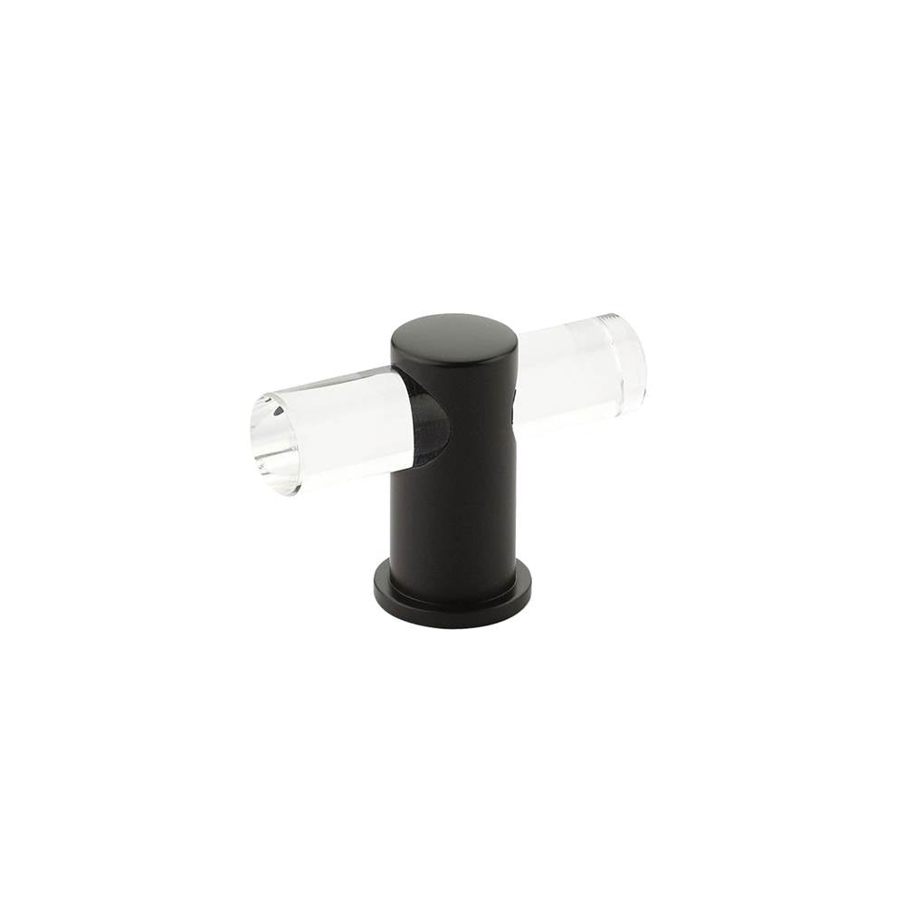 Schaub And Company - T-Knob, Adjustable clear acrylic, Oil Rubbed Bronze, 2'' - Oil Rubbed Bronze