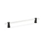 Schaub And Company - Pull, Adjustable clear Acrylic, Oil Rubbed Bronze, 8'' cc - Oil Rubbed Bronze