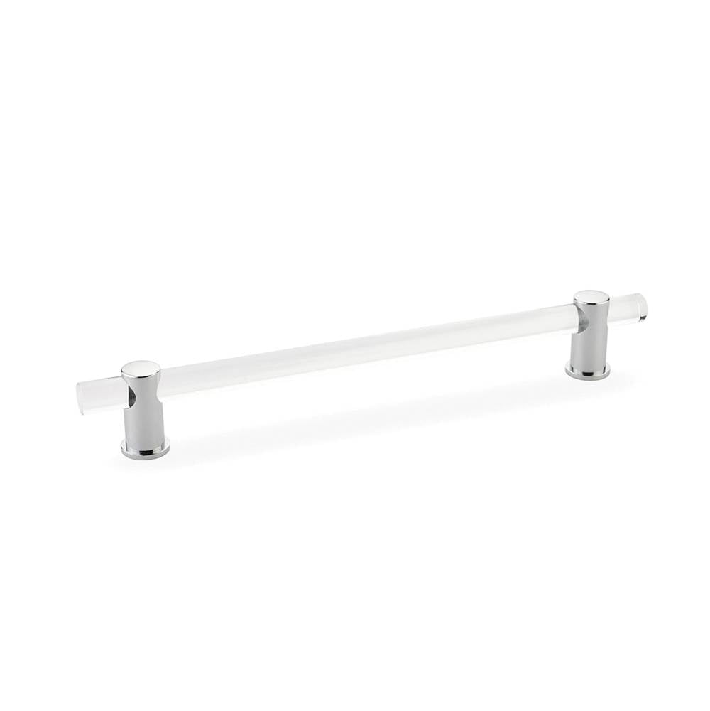 Schaub And Company - Pull, Adjustable clear Acrylic, Polished Chrome, 8'' cc - Polished Chrome