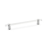 Schaub And Company - Pull, Adjustable clear Acrylic, Polished Chrome, 8'' cc - Polished Chrome