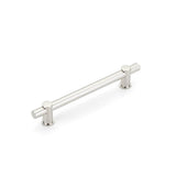 Schaub And Company - Fonce Bar Pull, 6'' cc with Polished Nickel - Polished Nickel