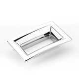Schaub And Company - Pull, Flared Rectangle, Polished Chrome, 64 mm cc - Polished Chrome