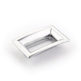 Schaub And Company - Pull, Flared Rectangle,  Matte Chrome, 64 mm cc - Matte Chrome