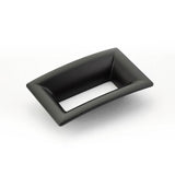 Schaub And Company - Pull, Flared Rectangle, Matte Black, 64 mm cc - Matte Black
