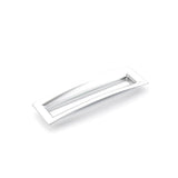 Schaub And Company - Pull, Flared Rectangle, Matte Chrome, 160 mm cc - Matte Chrome