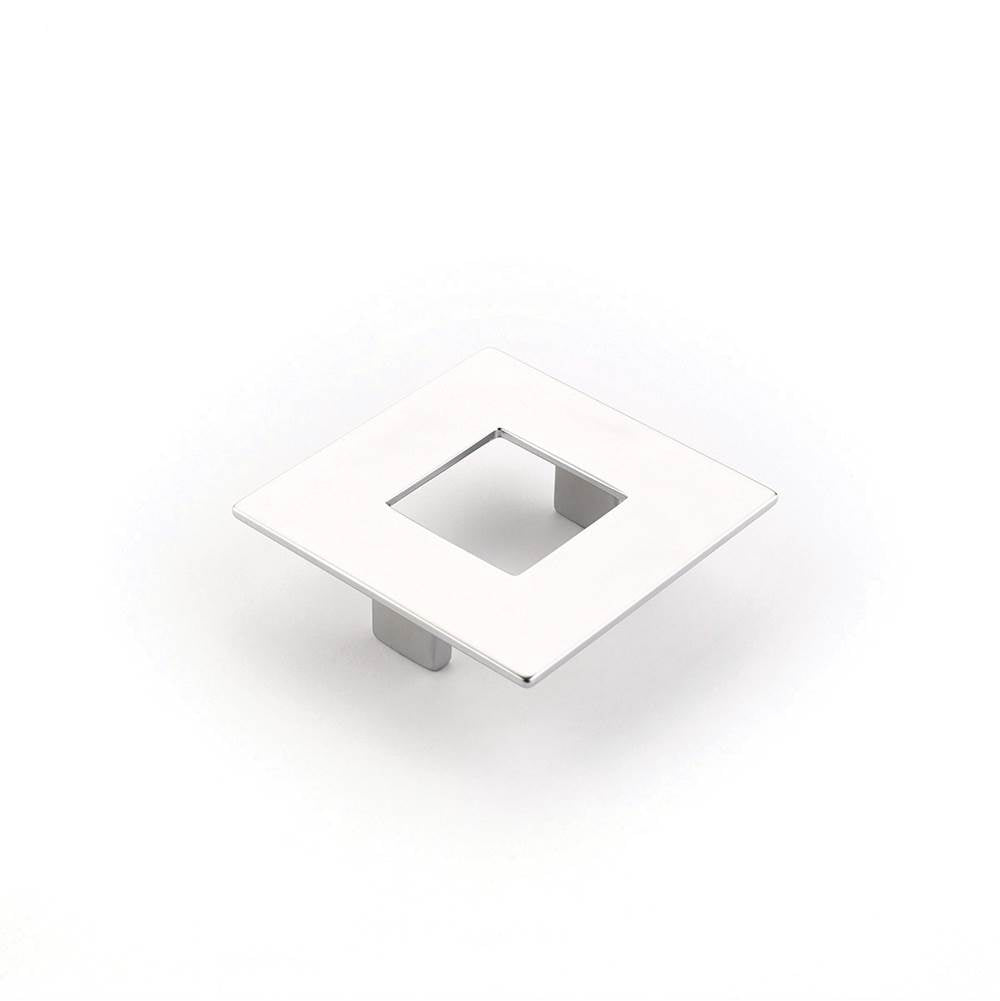 Schaub And Company - Pull, Square, Matte Chrome, 64 mm cc - Matte Chrome