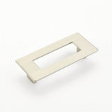 Schaub And Company - Pull, Rectangle, Satin Nickel, 96 mm cc - Satin Nickel