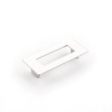 Schaub And Company - Pull, Rectangle, Matte Chrome, 96 mm cc - Matte Chrome
