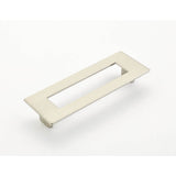 Schaub And Company - Pull, Rectangle, Satin Nickel, 128 mm cc - Satin Nickel