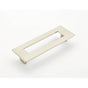 Schaub And Company - Pull, Rectangle, Satin Nickel, 128 mm cc - Satin Nickel