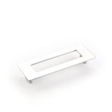 Schaub And Company - Pull, Rectangle, Polished Chrome, 128 mm cc - Polished Chrome