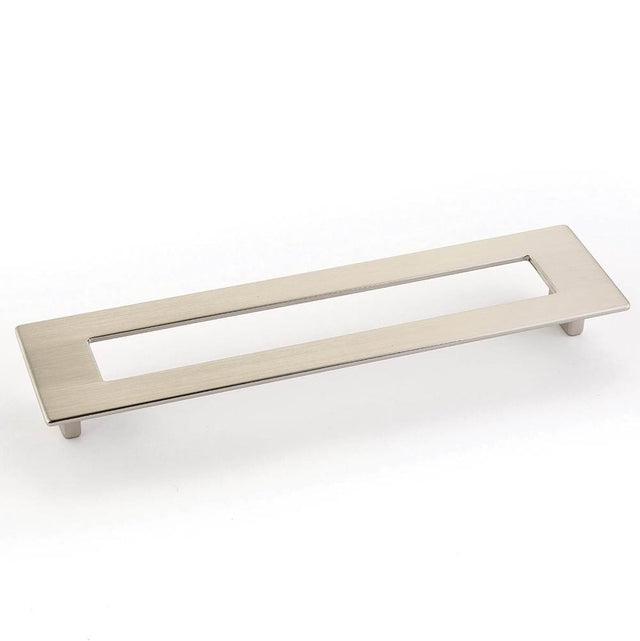 Schaub And Company - Pull, Rectangle, Satin Nickel, 192 mm cc - Satin Nickel