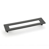 Schaub And Company - Pull, Rectangle, Matte Black, 192 mm cc - Matte Black