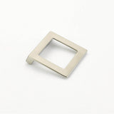 Schaub And Company - Pull, Angled Square, Satin Nickel, 32 mm cc - Satin Nickel