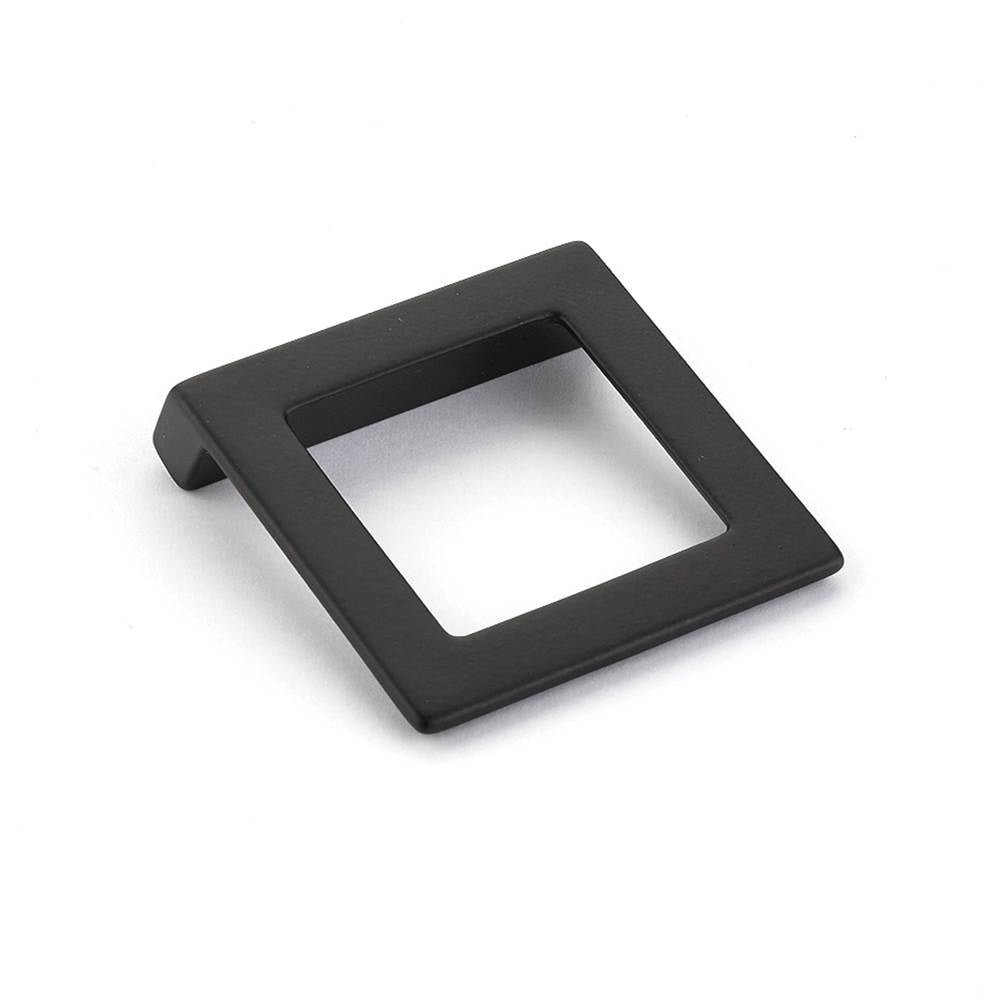 Schaub And Company - Pull, Angled Square, Matte Black, 32 mm cc - Matte Black