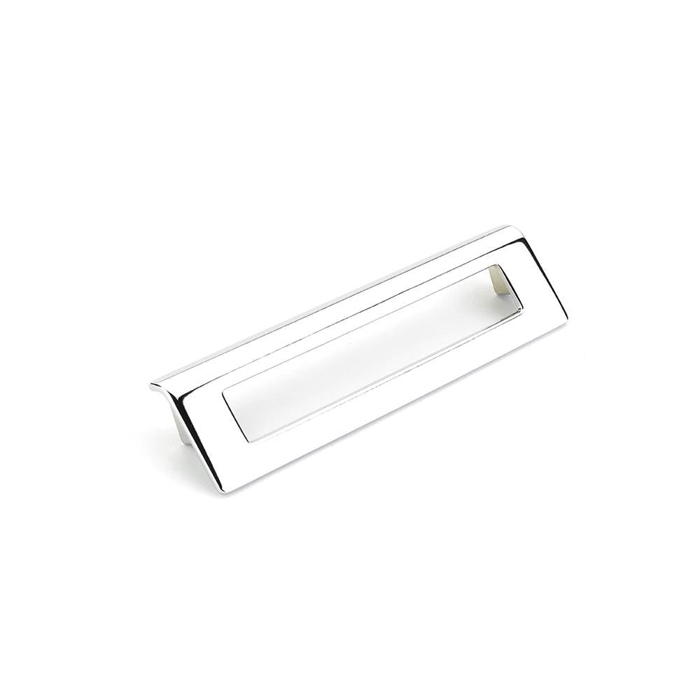 Schaub And Company - Pull, Angled Rectangle, Polished Chrome, 160 mm cc - Polished Chrome
