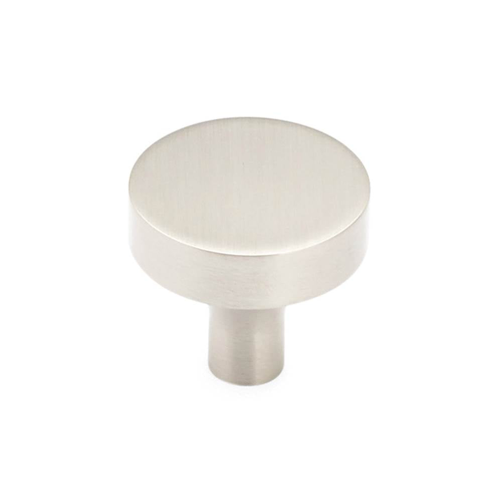 Schaub And Company - Round Knob, Satin Nickel, 1-1/4'' dia - Satin Nickel
