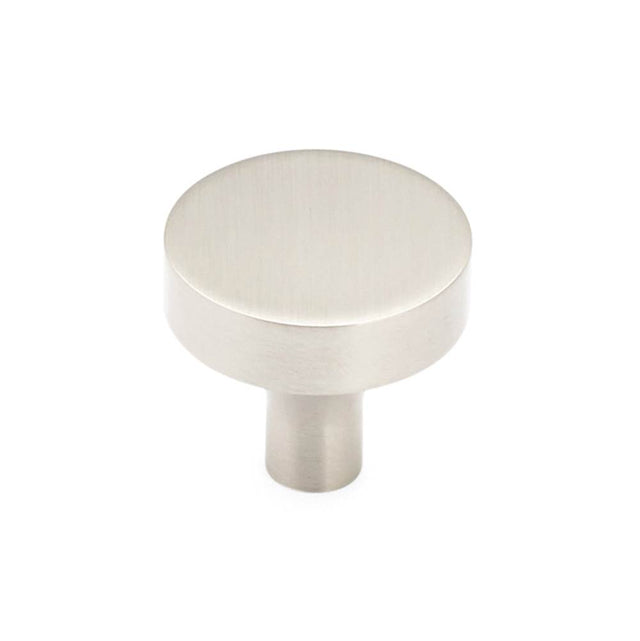 Schaub And Company - Round Knob, Satin Nickel, 1-1/4'' dia - Satin Nickel