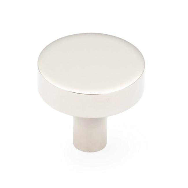 Schaub And Company - Round Knob, Polished Nickel, 1-1/4'' dia - Polished Nickel
