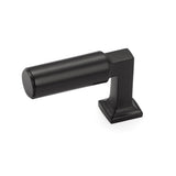Schaub And Company - Finger Pull, Matte Black, 1/2'' - Matte Black