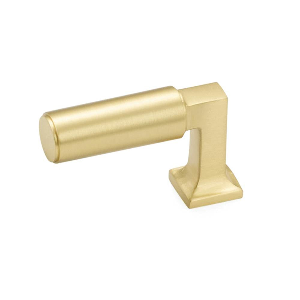 Schaub And Company - Finger Pull, Satin Brass, 1/2'' - Satin Brass