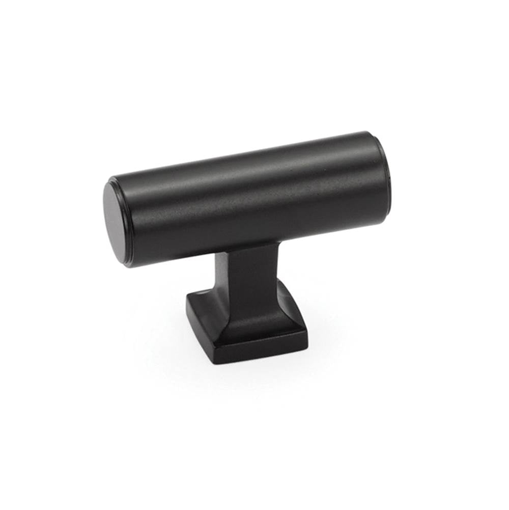 Schaub And Company - T-Pull, Matte Black, 1/2'' - Matte Black