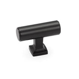Schaub And Company - T-Pull, Matte Black, 1/2'' - Matte Black