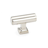 Schaub And Company - T-Pull, Polished Nickel, 1/2'' - Polished Nickel
