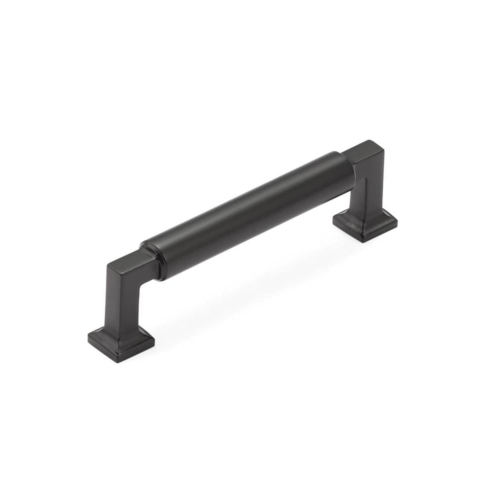 Schaub And Company - Pull, Matte Black, 4'' cc - Matte Black
