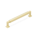 Schaub And Company - Pull, Satin Brass, 6'' cc - Satin Brass
