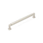 Schaub And Company - Pull, Satin Nickel, 8'' cc - Satin Nickel
