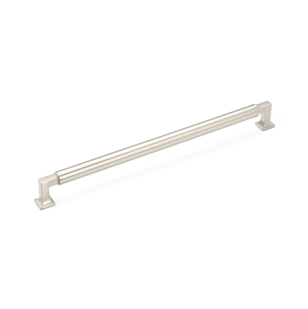 Schaub And Company - Concealed Surface, Appliance Pull, Satin Nickel, 15'' cc - Satin Nickel