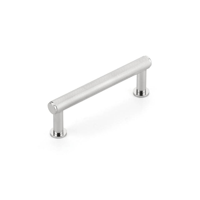 Schaub And Company - Pub House, Pull, Knurled, Polished Chrome, 3-1/2'' cc - Polished Chrome
